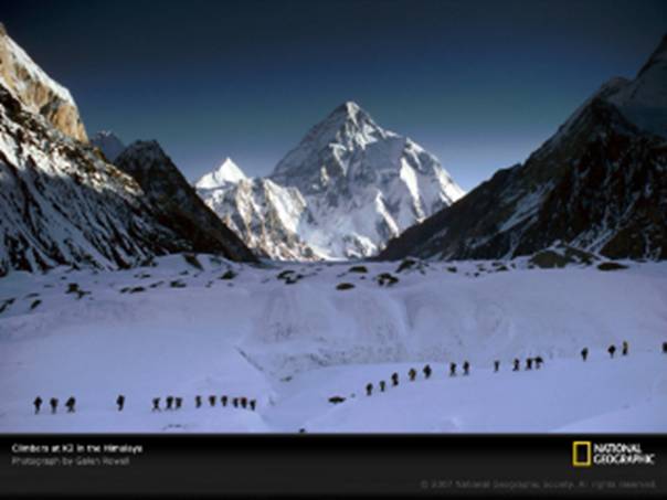 Pakistan: K2 the 2nd highest mountain peak in the World